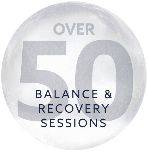 Over 50 balance & recovery sessions