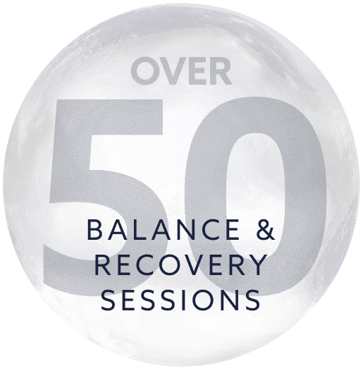 Over 50 balance & recovery sessions